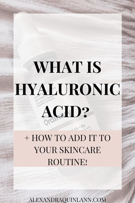 How To Use Hyaluronic Acid, When To Use Hyaluronic Acid, Hylarunoic Acid, Popular Skincare, Hyaluronic Acid Cream, Hydrating Skincare, Serum Benefits, The Ordinary Hyaluronic Acid, Popular Skin Care Products