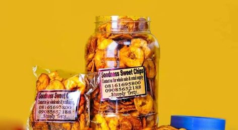 Plantain Chips Plantain Chips Recipe, How To Make Plantains, Packaging Snack, Ripe Plantain, Plantain Chips, Plantains Fried, Big Bowl, Food Staples, Grocery Shop