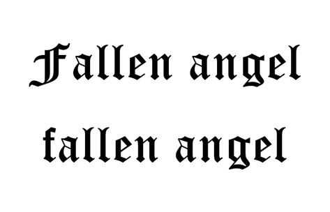 Even Angels Fall Tattoo, Fallen Tattoo, Angel Word Tattoo, Fallen Angel Quotes, Angel Demon Tattoo, Angel Tattoo For Women, T Shirt Stencils, Fallen Angel Tattoo, Autumn Tattoo