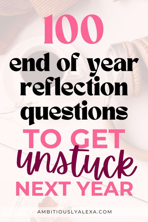 end of year reflection questions Year Journal Page, Year Reflection Journal Prompts, End Of The Year Journal, End Of Year Reflection Questions, Year Reflection Questions, Year Journal Prompts, Goal Planner Printable Free, Goals Quotes Motivational, End Of Year Reflection