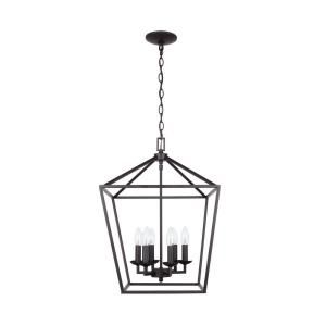 Home Decorators Collection Boswell Quarter 3-Light Distressed Black Pendant 7948HDCDBDI - The Home Depot Farmhouse Chandelier Lighting, Chandelier For Kitchen, Brushed Nickel Chandelier, Chandeliers Lighting, Farmhouse Chandeliers, Bronze Fixtures, Orb Chandelier, Cage Chandelier, Lantern Pendant Lighting