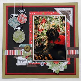 Pet Scrapbook Layouts, Winter Scrapbook Layouts, Bridal Shower Scrapbook, Winter Scrapbooking, Paper Bag Scrapbook, Christmas Scrapbook Pages, Dog Scrapbook, Christmas Scrapbook Layouts, Holiday Scrapbook