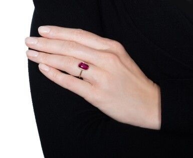 Ruby Ring | Fine Jewels | 2023 | Sotheby's Fine Jewels, Ruby Ring, Cushion Cut, Ruby