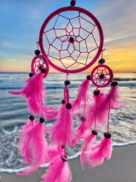 Pink Dream Catcher, Love Sunset, Pastel Aesthetic, Leather And Lace, Dream Catcher, Milan, Pastel, Lace, Pink