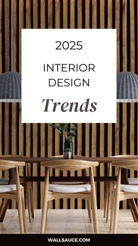 It's that time of year again! We've had our finger on the pulse and our ears to the ground and now we're ready to reveal the 2025 interior design trends. Which trends do you think we'll all love this time next year? Head to our blog now and see if you agree with us... Wow Factor Interior Design, 2025 Dining Room Trends, Design 2025 Trends, Interior Design Trends 2024 2025, Home Interior Design 2025 Trends, 2025 House Trends, 2025 Living Room Trends, Interior Design 2025, 2025 Home Decor Trends