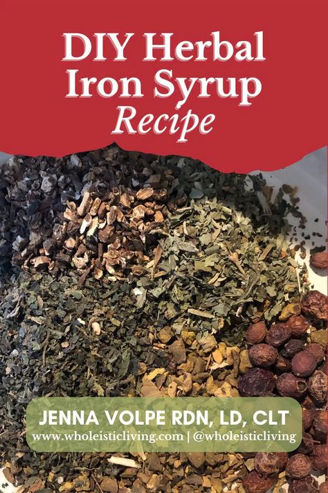 This herbal iron syrup recipe is tasty and very effective at managing iron deficiency anemia naturally, with little to no side effects. Herbal Tinctures, Iron Deficiency, Syrup Recipe, Side Effects, Syrup, Medicine, Herbs