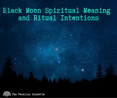 Black Moon Spiritual Meaning and Ritual Intentions - Moon Water Benefits, Full Buck Moon, Ritual Ideas, Full Moon Names, Buck Moon, Moon Spiritual, A History Of Magic, Lunar Energy, Summer Thunderstorm