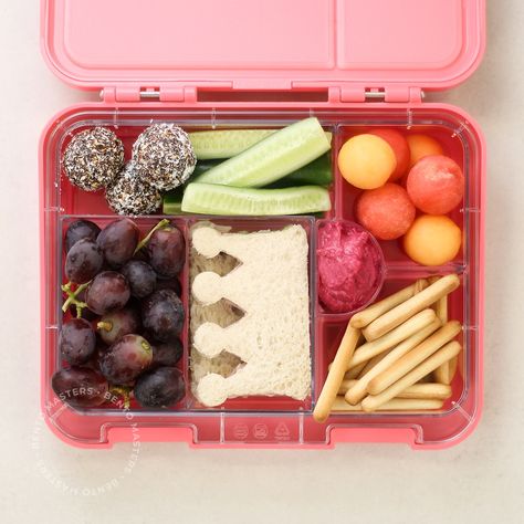 Sandwich Bento, Kids Bento, Kids Meal, Bento Box Kids, Vegetarian Sandwich, Beetroot Dip, Bliss Balls, A Prince, School Lunches