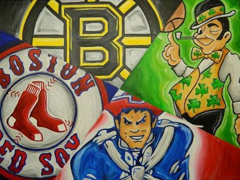 Bruins Tattoo, Matt Painting, Glitter Projects, Night Views, Sports Pics, England Sports, Patriots Logo, Detroit Red Wings Hockey, Pittsburgh Penguins Hockey