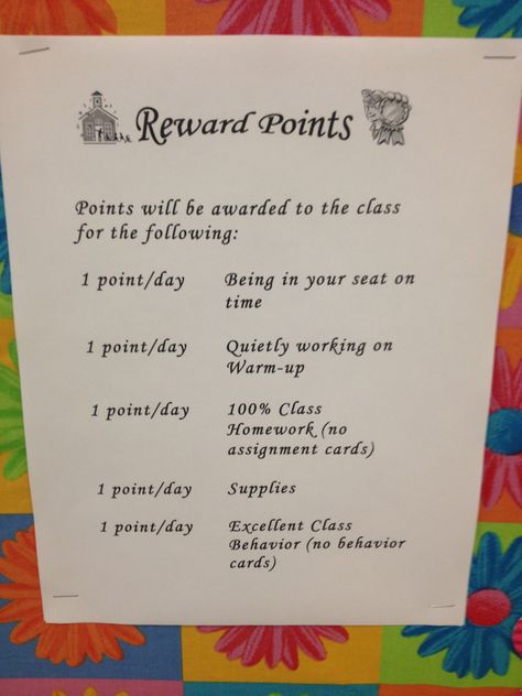 Reward point/system Junior High Reward System, Reward System For High School Students, Reward System For Middle School Students, High School Rewards, High School Reward System, Classroom Point System, Middle School Incentives, Middle School Rewards, Classroom Reward System