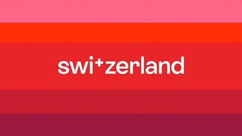 Switzerland Tourism gets logo design down to a tee | Creative Bloq Swiss Logo Design, Switzerland Flag Aesthetic, Swiss Style Graphic Design, Switzerland Graphic Design, Tourism Logo, Switzerland Flag, Switzerland Tourism, New Branding, Magazine Design