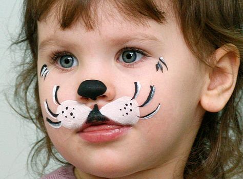 Puppy Face Paint, Dog Face Paints, Obličejové Masky, Face Painting Easy, Health Pictures, Kids Face Paint, Simple Face, Puppy Face, Face Painting Designs