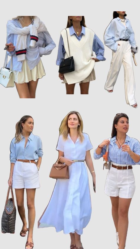 Old money outfits blue Old Money Outfits, Bali Fashion, Blue Outfit, Inspiration Style, Old Money, Your Aesthetic, Connect With People, Creative Energy, Chic Outfits