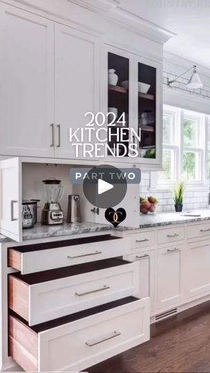 1K views · 1.9K reactions | Top 2024 Design Trends to add to your kitchen remodel!

1. Go Clutter Free with an Appliance Garage - Countertop height but hidden from sight
2. Built In Beverage Station for your morning coffee
3. Hidden Storage - for spices, kitchen utensils, sheet pans and more!
Credit: christi_cookrealtor 
.
.
.
.
#newhome #newbuildmusthaves | Anewgo Marketplace for New Construction | anewgoliving · Original audio Countertop Height, 2024 Design Trends, Appliance Garage, Beverage Station, Kitchen Improvements, Custom Kitchens Design, Sheet Pans, Kitchen Cupboard Designs, Hidden Kitchen