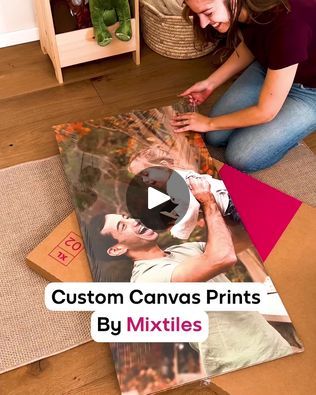 47K views · 6.3K reactions | Order Now for FREE Shipping! | canvas, freight transport | YOU GUYS, Mixtiles' canvas is the perfect way to decorate any room. ✨ The high resolution prints are amazing and we're OBSESSED! 😍 | By Mixtiles | Facebook Freight Transport, Picture Organization, Stick Photo, Photo Tiles, Custom Canvas Prints, Big Sale, Family Tree, High Resolution, Dream Home Design