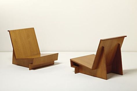 Frank Lloyd Wright Furniture, Plywood Projects, Chair Design Wooden, Plywood Chair, Wooden Chairs, Victorian Furniture, Plywood Furniture, Furniture Hacks, Chaise Design