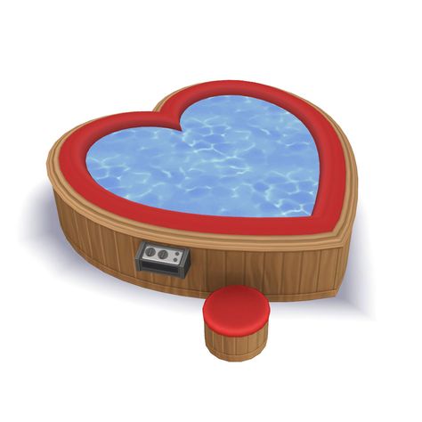 Niagara collection. Inspired by the ICONIC Niagara Love Tub from The Sims: Hot Date. Functional and base game compatible. Heart Tub, Sixam Cc, Sims 1, Furniture Showroom, Sims 4 Cc Finds, The Sims 4, Sims Cc, The Sims, Sims 4