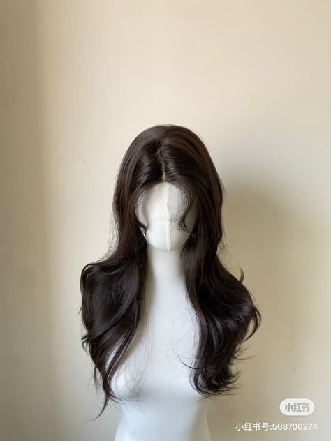 Academia Hair, Hair Stages, Pretty Hair Cuts, Hair Dark Brown, Red Hair Inspo, Hair Inspiration Long, Hair Dark, Kawaii Hairstyles, Hair Idea