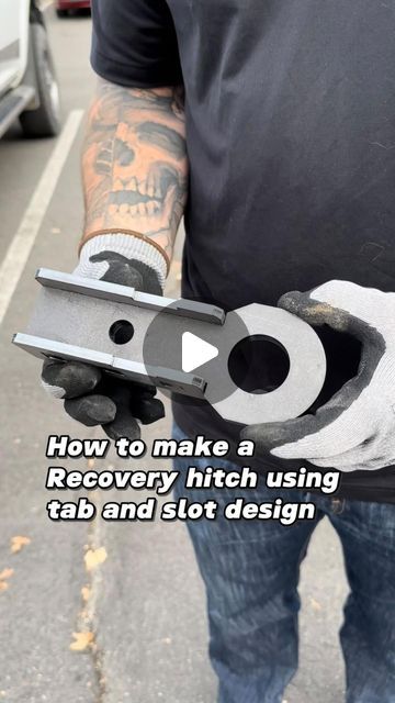 SendCutSend.com on Instagram: "Why buy a trailer hitch when you can make one using tab and slot design + laser cut parts? Here’s how we did it 🤠🤝🛻 #sendcutsend #metalfab #sheetmetalfab #metalfabrication #caddesign #fusion360 #trailerhitch #towing #truckstuff" Metal Fab, Towing Trailer, Instagram 2023, Fusion 360, Laser Cut Metal, We Did It, Cad Design, Metal Fabrication, Trailer Hitch