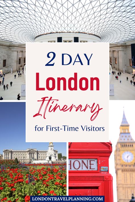 Discover the perfect 2 days in London itinerary with our detailed guide. Explore top attractions, hidden gems, and must-see sights to make the most of your short trip to London. Must See London Sights, London 2 Day Itinerary, Uk Cities, 2 Days Trip, European Trip, London Sights, London Itinerary, London Guide, Trip To London