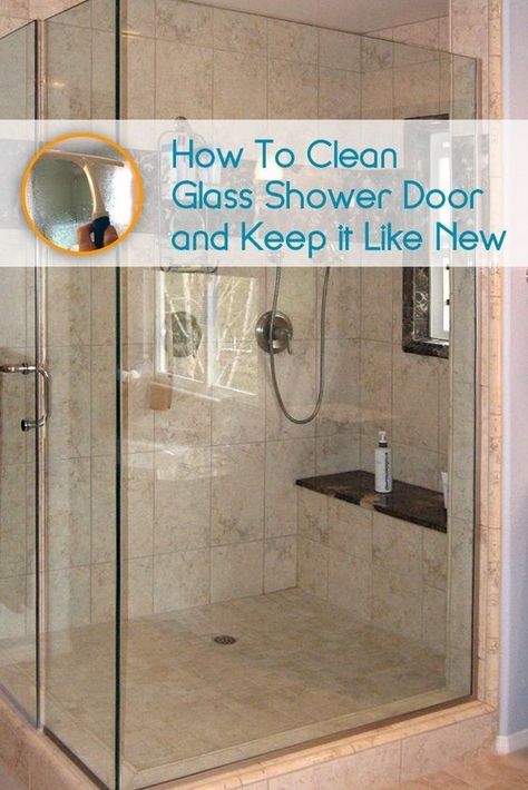 Clean Glass Shower Doors, Homemade Toilet Cleaner, Glass Shower Door, Cleaning Painted Walls, Clean Bathroom, Shower Glass, Deep Cleaning Tips, Soap Scum, Shower Cleaner