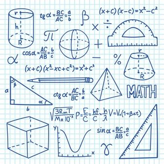 Classroom for mathematics learning | Free Vector Trigonometry Functions, Mathematics Formula, Doodle Maths, Mathematical Formulas, Formula Chart, Education Background, Elementary Activities, Math Formulas, Education Organization