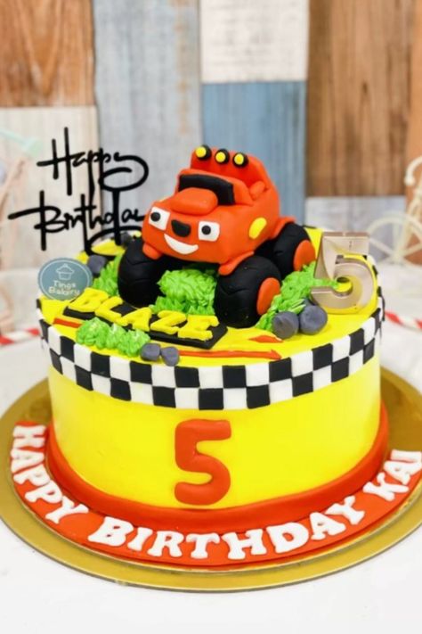 Monster Truck Cake: Your Next Party Favorite Cake Idea For Boys, Truck Cakes For Boys, Monster Truck Cakes For Boys, Monster Truck Cakes, Blaze Birthday, Monster Truck Cake, Chocolate Crumbs, Truck Cake, Truck Cakes