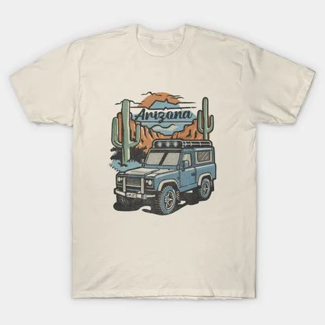 Arizona Desert Explorer - Road Trip - T-Shirt | TeePublic Desert Explorer, Desert Terrain, Arizona Desert, March 2024, Kids Prints, The Desert, National Park, Arizona, Road Trip