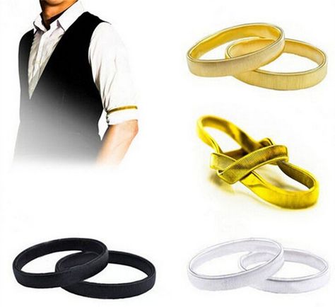 product image Braces Bands, Bartender Shirts, Sleeve Holders, Spring Bracelet, Titanium Bracelet, Ball Bracelet, Bangles Style, Elastic Bracelet, Genuine Leather Bags