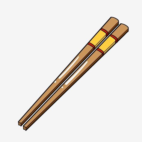 Chopstick Illustration, Chopsticks Drawing, Chopstick Tattoo, Chopsticks Illustration, Locker Stickers, Straight Long Hairstyles, Straight Hair With Layers, Stranger Things Funko Pop, Watercolor Branding