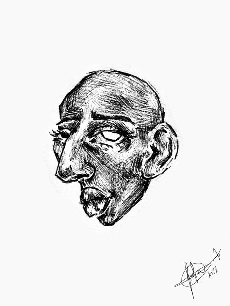 Black Noses Drawings, Big Ears Drawing, Big Nose Drawing, Melting Face Drawing, Lips Drawings, Room Coloring Pages, Ugly Drawing, Nose Tattoo, Melting Face