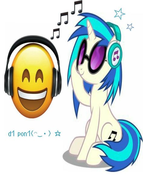 Mlp Emo, Dj Pony, Dj Pon3, Dj Pon 3, 2010s Nostalgia, Vinyl Scratch, Scene Core, My Lil Pony, Rawr Xd