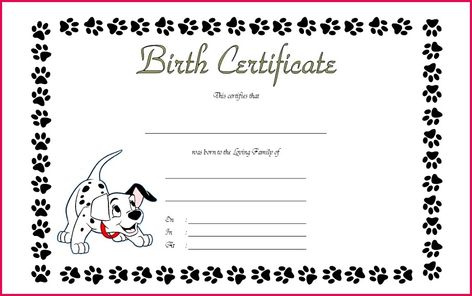 Build A Bear Birth Certificate Template Dog Birth Certificate, Pet Birth Certificate, Puppy Breeding, Puppy Birth Certificate, Dog Adoption Certificate, Breeding Business, Dog Birth, Free Gift Certificate Template, Dog Breeding