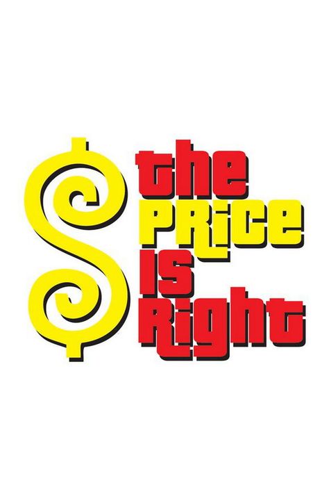 The Price Is Right TV Price Is Right Wheel, Price Is Right Costume, Price Is Right Shirts, Price Is Right Games, Of Logo Design, Disney Font, The Price Is Right, Price Is Right, Design Maker