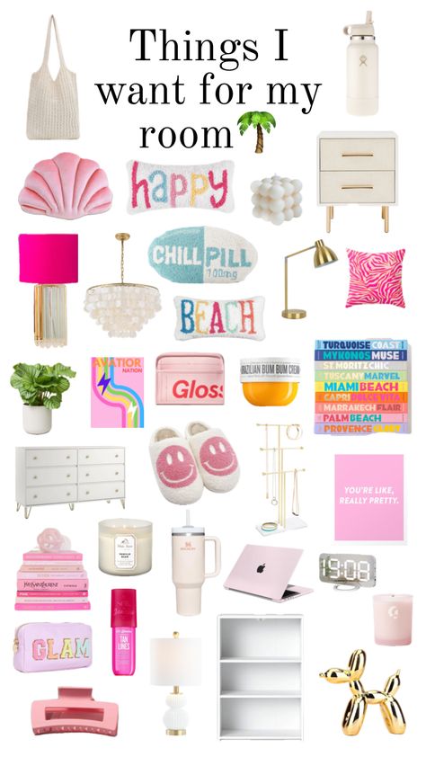 #myfirstshuffle Room Wishlist, Preppy Bedroom Decor, Beach Room Decor, Preppy Bedroom, Beachy Room, Beach Room, Things I Want, Preppy Room Decor, Preppy Room