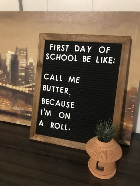 First Day Of School Letter Board, Teacher Letter Board Quotes, Funny Back To School Letterboard, Funny School Letter Board Quotes, Back To School Letterboard, Classroom Felt Board Quotes, Middle School Letter Board, Back To School Quotes, School Quotes