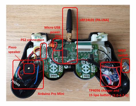 Big Arm Workout, Arduino Bluetooth, Rc Controller, Radio Control Diy, Computer Projects, Technology Diy, Playstation Controller, Drones Concept, Arduino Board