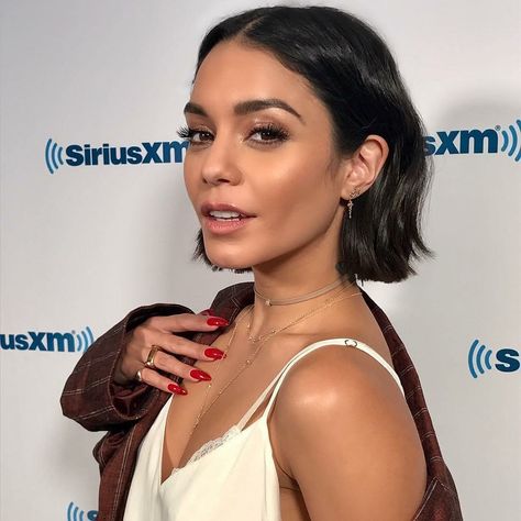 Vanessa Hudgens Hair Crush, Vanessa Hudgens, Long Bob, Hair Envy, Love Hair, Hair Dos, Pretty Hairstyles, Fine Hair, Bob Hairstyles