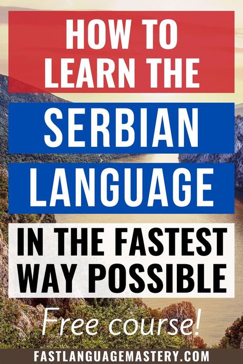 Serbian Language Learning, Learning Serbian, Learn Serbian, Slavic Languages, Serbian Culture, Croatian Language, Serbian Language, Language Learning Apps, Nouns And Adjectives