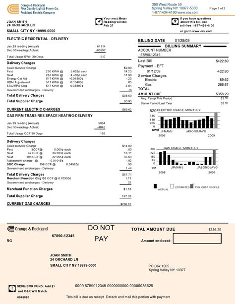 40 Editable Utility Bill Templates (FREE Downloads) Gas Bill Template, Utility Bill Template Free Pdf, Bill Template Free Printables, Utility Bill Template Free, Fake Utility Bill Template, Electricity Bill Payment, Payroll Checks, Drivers Licence, Security Guard Companies