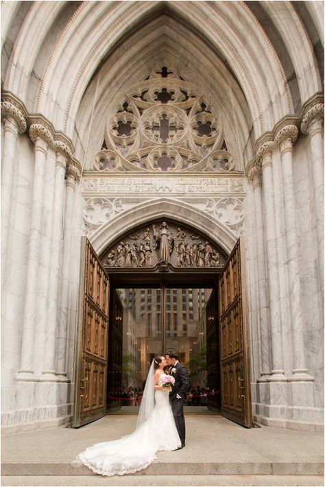 Wedding At St Patricks Cathedral, Cathedral Wedding Pictures, Cathedral Wedding Photography, St Patrick’s Cathedral Nyc Wedding, Classic Wedding Pictures, Cathedral Wedding Photos, St Patricks Cathedral Wedding, Catholic Wedding Photography, Wedding Cathedral