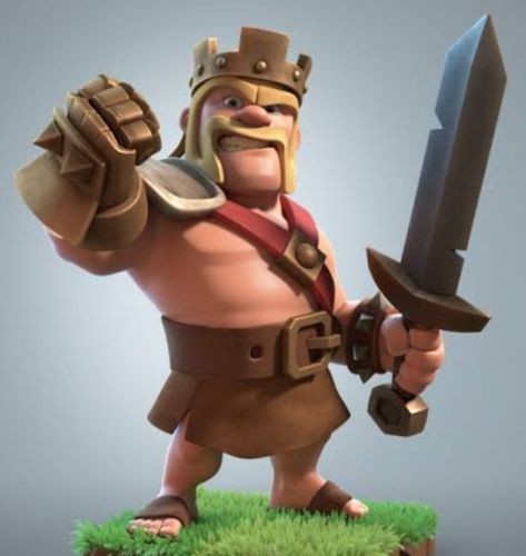 Barbarian King, Clash of Clans Barbarian Clash Of Clans, Barbarian King Clash Of Clans, Clash Of Clans Fanart, Clash Of Clans Barbarian, Clash Of Clans Game, Barbarian King, Letter Wallpaper, King Design, Clash Royale