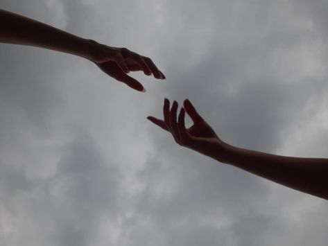 Hands Reaching For Each Other, Heaven Aesthetic, Heaven Song, Clasped Hands, Hand Wallpaper, Rainy Sky, Hands Reaching Out, Hands Art, Hand Of God