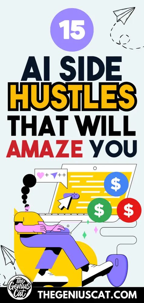 AI Side Hustle Smart Money Tactics, Find Jobs Online, Money Making Websites, Online Earn Money, Online Money Making, Prompt Engineering, Reselling Business, Hustle Money, Money Making Machine