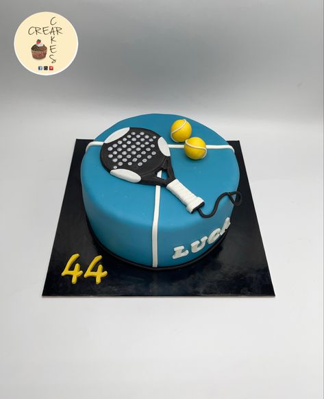 Padel Cake Ideas, Padel Party Ideas, Airplane Birthday Cakes, Tennis Cake, Cake Design For Men, Birthday Cake For Him, Sport Cakes, Magic Cake, Birthday Balloon Decorations