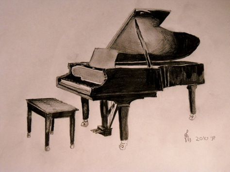 grand piano tattoo maybe on my side? Grand Piano Painting, Grand Piano Tattoo, Piano Tattoos, Piano Sketch, Going To High School, Piano Tattoo, To My Teacher, Inner Bicep Tattoo, Tattoo Forearm