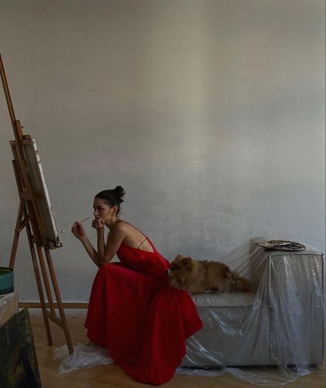 Red Lace Dresses, Red Outfit Ideas, Home Vibes, Sweet Temptation, Cora Reilly, Artist Aesthetic, Foto Art, Lace Dresses, Red Outfit