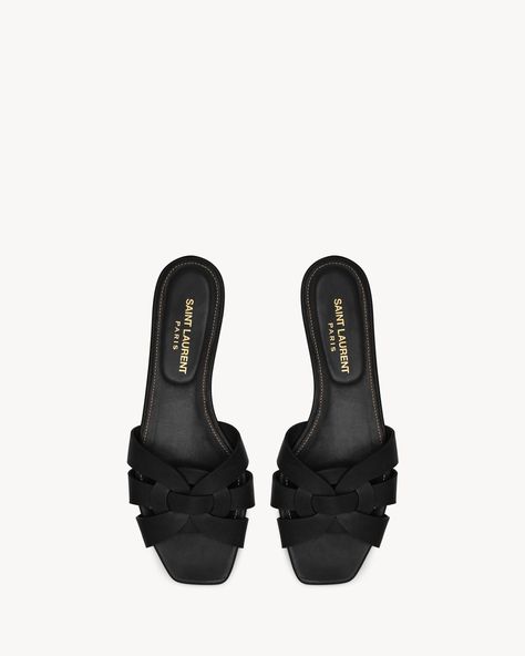 tribute SANDALS in smooth leather | Saint Laurent | YSL.com Ysl Sandals, Belt Jewelry, Wallet Pouch, Backpack Travel Bag, Loafer Mules, Boot Pumps, Handbag Shoes, Small Leather Goods, Boot Sandals