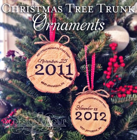 Christmas Tree Trunk Ornaments Tree Trunk Ideas, Trunk Diy, 2014 Hairstyles, Tree Trunk Slices, 60s Models, Short Haircuts For Round Faces, Trunk Ideas, Palm Tree Decorations, Mountain Tree