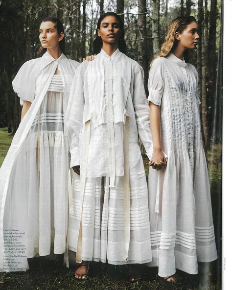 LEE MATHEWS on Instagram: “LM Press | Thank you @zara_wong for interviewing us for the latest issue of @vogueaustralia ❤️ Styled by @pipmoroney 📸 @levonbaird” Unusual Clothes, Vogue Australia, White Dresses, Abayas Fashion, Simple Dresses, Couture Fashion, Editorial Fashion, Fashion Show, Casual Dresses